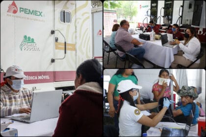 Pemex ha proporcionado 112 mil atenciones médicas en Hidalgo a través de unidades especiales