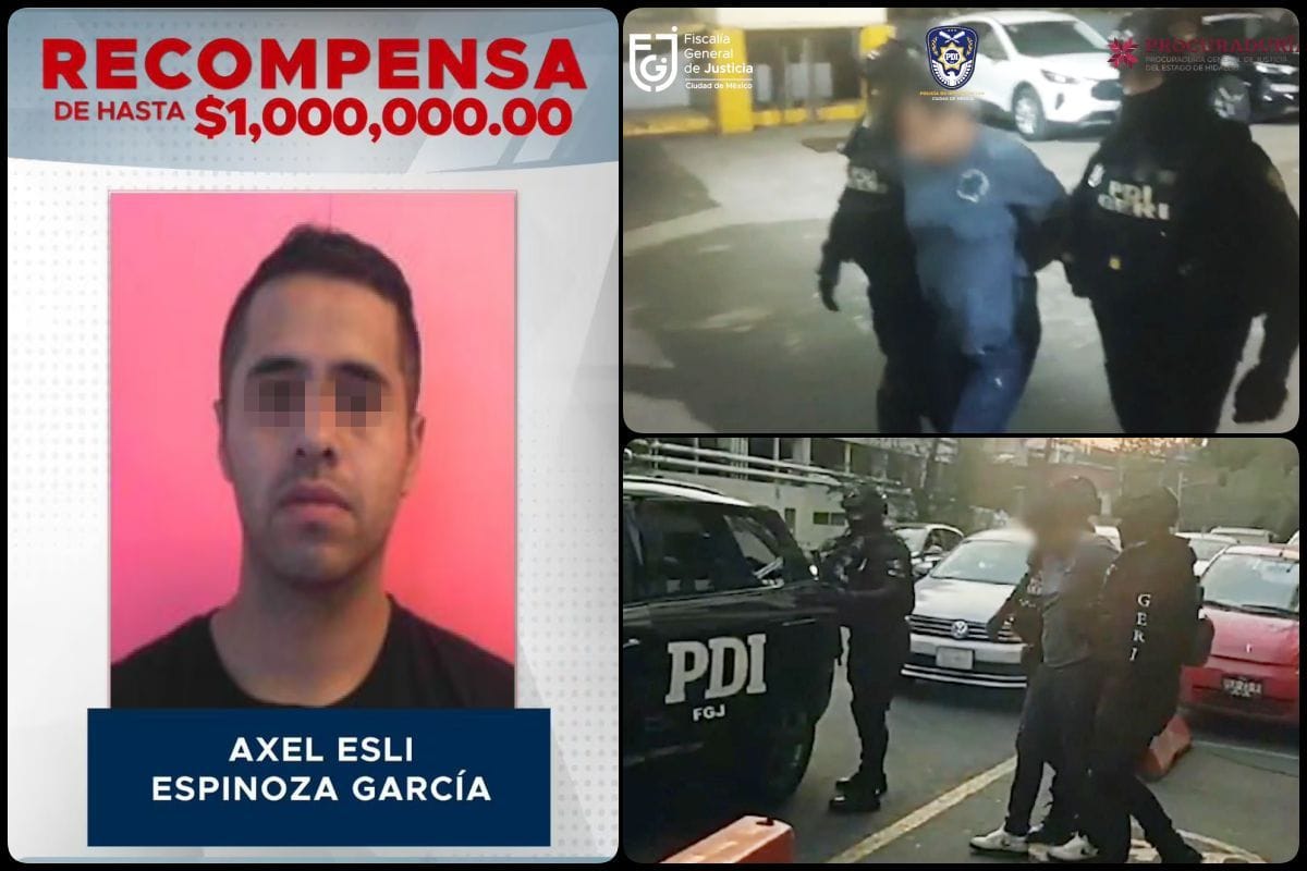 Atrapan en Pachuca a 'pez gordo' de la Unión Tepito; ofrecían millonaria recompensa para detenerlo | VIDEO