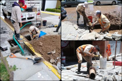 Atiende Caasim cerca de 50 fugas de agua al día en la zona metropolitana de Pachuca