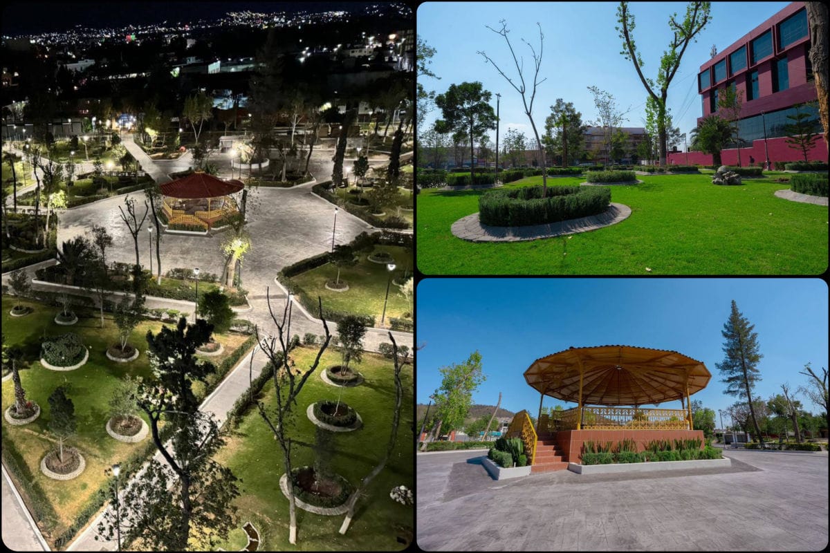 Está por concluir la rehabilitación del parque de plaza Juárez; tendrá modificación en el nombre y horario de apertura