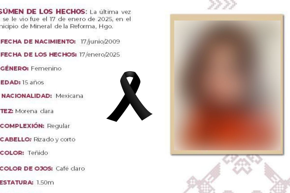 Caso Estrella: aprehenden a menor de edad implicado en feminicidio ocurrido en Mineral de la Reforma