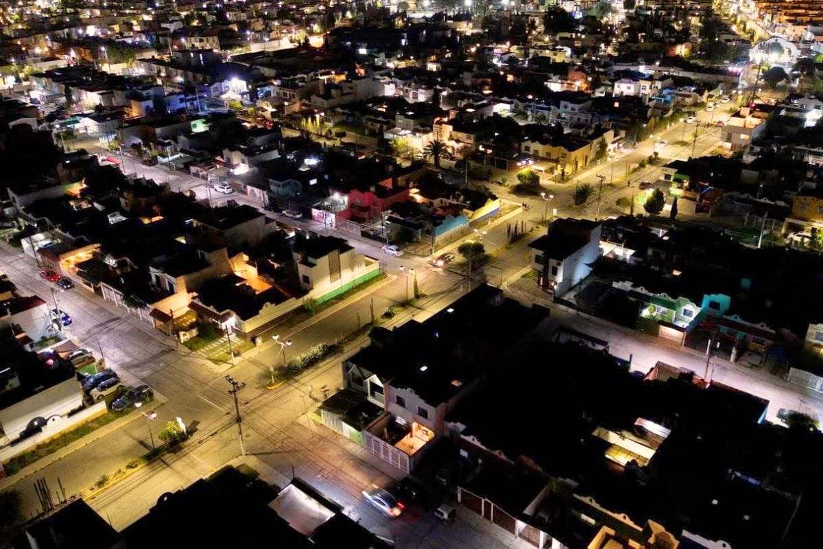 Avanza 'Pachuca iluminada', el programa municipal para modernizar el alumbrado público en la capital hidalguense