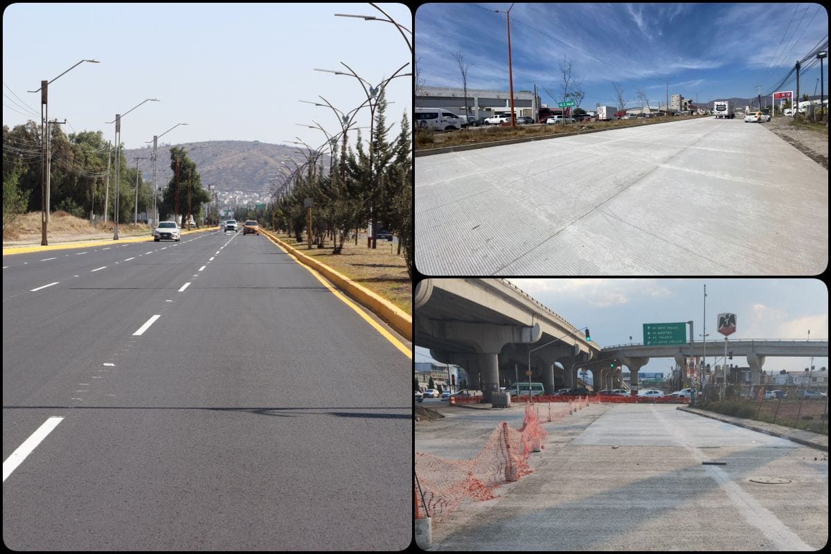 Rehabilitación de seis principales arterias de Pachuca, casi al 100 por ciento