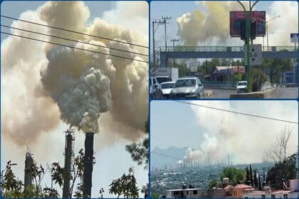 Activan protocolos de seguridad en Tula de Allende por fuga de sustancia tóxica