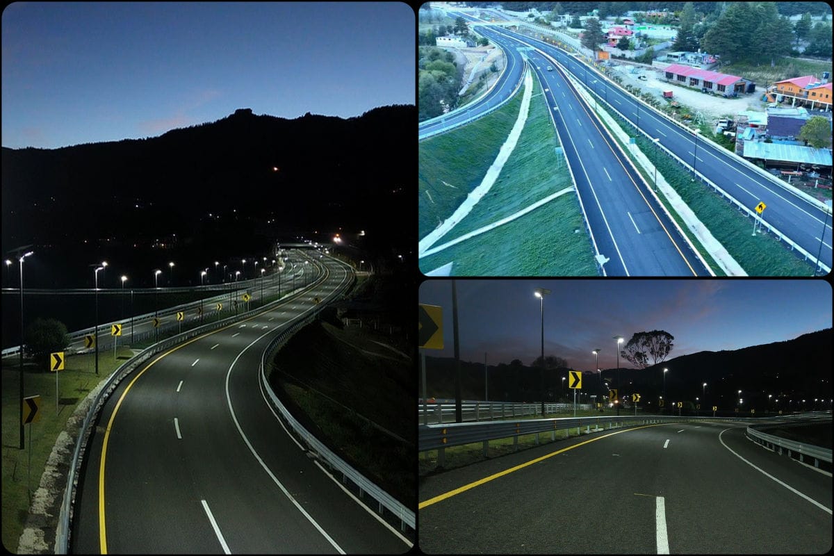 En lo últimos detalles: así está quedando la carretera Real del Monte - Huasca (fotos)