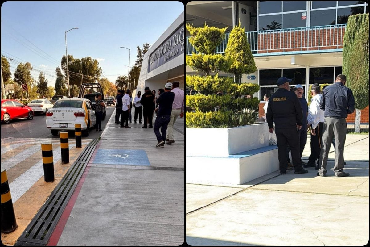 Retienen a presunto taxista en el Tec de Pachuca tras ser descubierto tomando fotografías a alumnas en el plantel